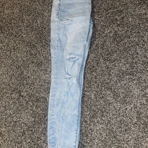 Light washed, some rips